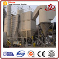 Dust removal bag type dust separator system